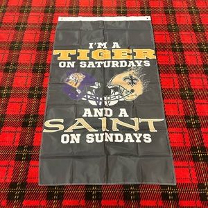 Brand new Louisiana Football Teams Banner flag
